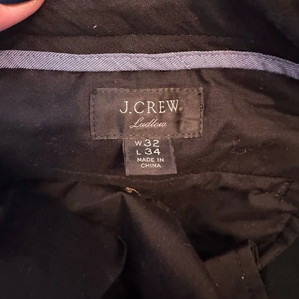 J.Crew Evergreen Ludlow Corduroy Pants